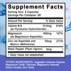 Zinc Magnesium & Vitamin B6 Capsules, Mineral Dietary Supplement with Black Pepper Extract, 120 Capsules