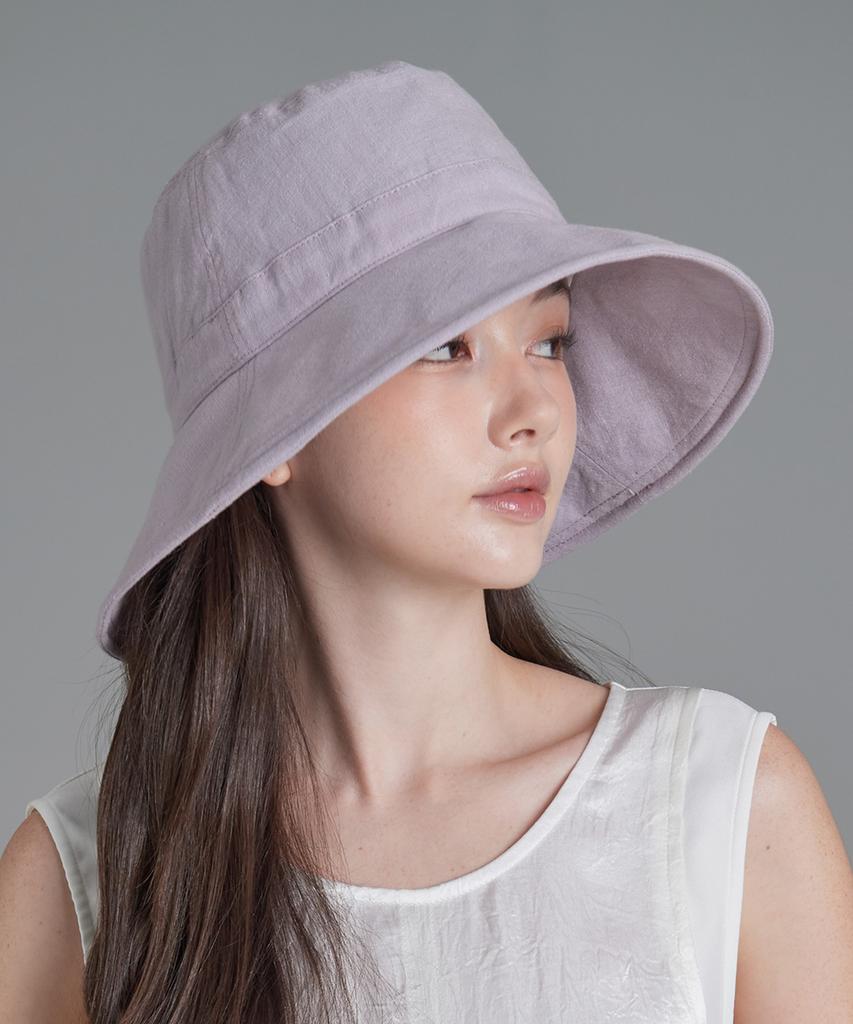 Hwaiteusaenjeu Linen Blended Bucket Hat Crawley (4 Colors)