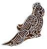 Textile Printing On Fabric Stamp Peacock Design Wooden Block Textile Block