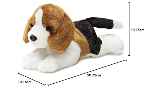 Aurora 8-inch Brushed Homer Beagle Plush Toy