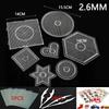 2.6/5Mm Mini Hama Beads Template Toy Diy Perler Tool Beads Educational Tangram Jigsaw Puzzle Iron Beads Tool Free Shipping