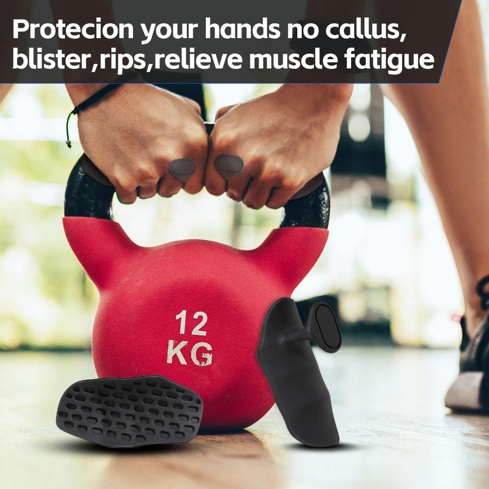 Breathable Comfort Grip Strengthener No Sweaty Workout Grips Finger Trainer for Dumbbell Lifting