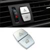 For BMW 5 / 6 / 7 Series F10 GT F07 Chrome Warning Light Switch Button Covers
