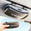 Car Emblem Sun Visor Glasses Case Sunglasses Storage Gift Box For Civic Accord Fit Jazz CRV BRV HRV Insight Pilot Passport