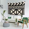 African Mud Cloth Black And White Trending Tapestry Decoration Art Aesthetic Tapestries for Bedroom Home Wall Cloth Wall Hanging