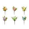 Easters Foam Eggs Flower Bouquet Decoration with Realistic Green Plant Suitable for Holiday Gatherings and Displays