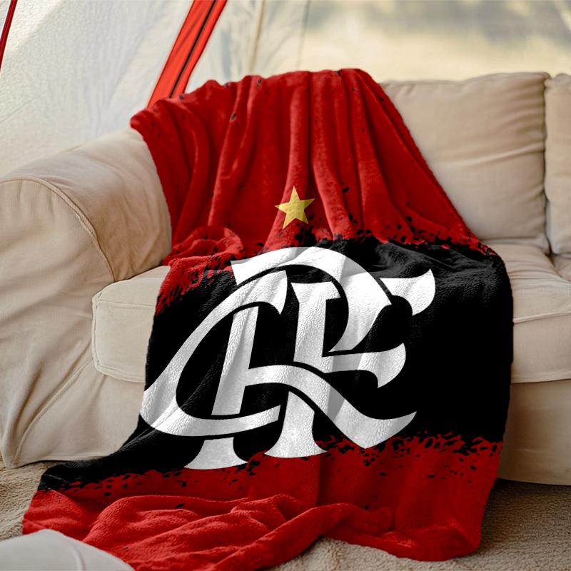 1 stuks Makkelijk te Onderhouden Rangers FC Deken, Perfect voor Bank, Bed, Huis, Reizen & Meer, Warme & Duurzame Bedrukte Deken