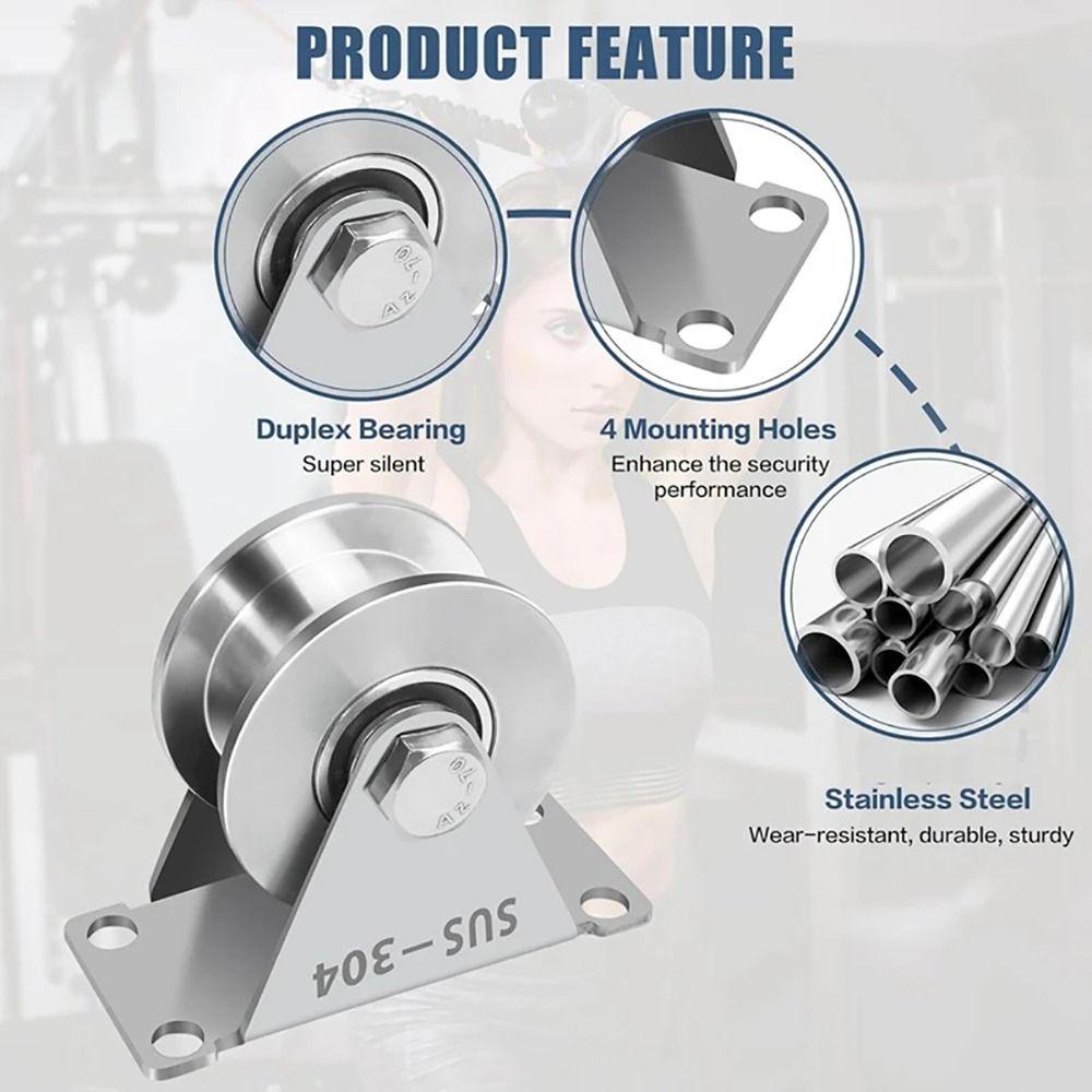 1Pcs U/V/H Shaped Sliding Door Rollers  for Inverted Track Rolling Gate Industrial Machines