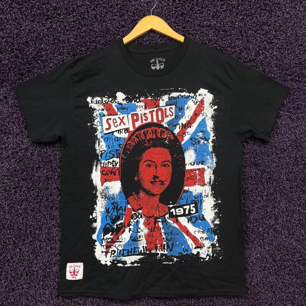 Sex Pistols Nevermind the Bollocks Doppelseitiges T-Shirt Größe L