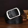 Personalized Retro Embossed Dragon Scale Pattern First Layer Cowhide Belt Men'S Genuine Leather Trend Versatile Casual Denim Belt Men