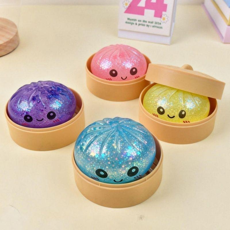 Soft Squishy Rubber Anti-Stress Prank Toy - Portable Decompression and Anxiety Relief
