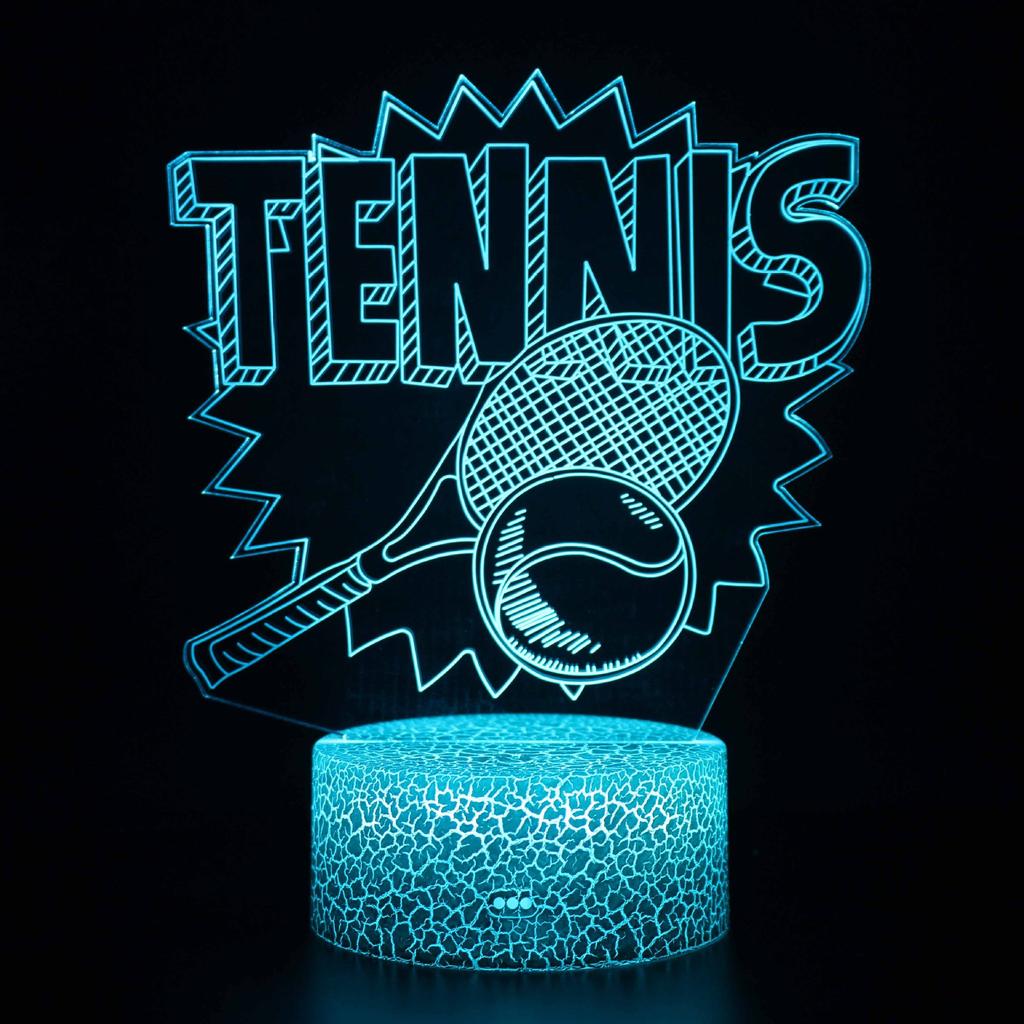Sport-Souvenir-Tischlampe USB Taekwondo Schlafzimmer Beleuchtung Dekoration Kindergeschenk Farbe Kleines Nachtlicht Kreative 3D LED Lig