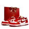 Big Joy Slip Resistant Cushioning Height Increasing Low Top Skateboard Shoes Men's Red 355152-150(Team900-)