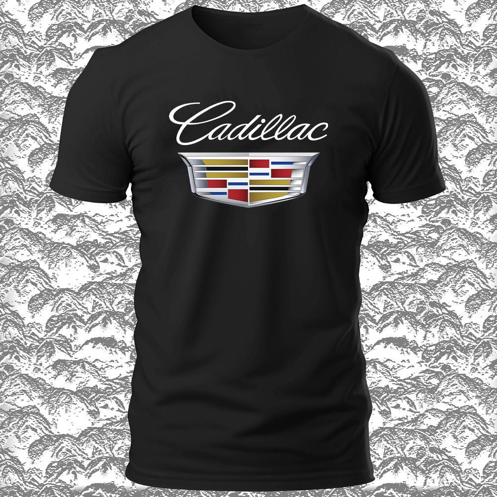 Cadillac Logo Luxury Men's T-Shirt Funny Size S-5XL Made In the USA Unisex T-Shirt