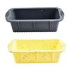 Silicone Loaf Pan Non-Stick Bread Cake Mold for Oven Microwave Freezer Flexible Baking Tool for Home Bakery