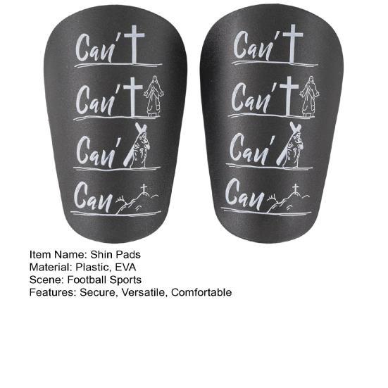 1 Pair Youth Football Shin Guards Shock Absorption Mini Shin Pads Leg Protector