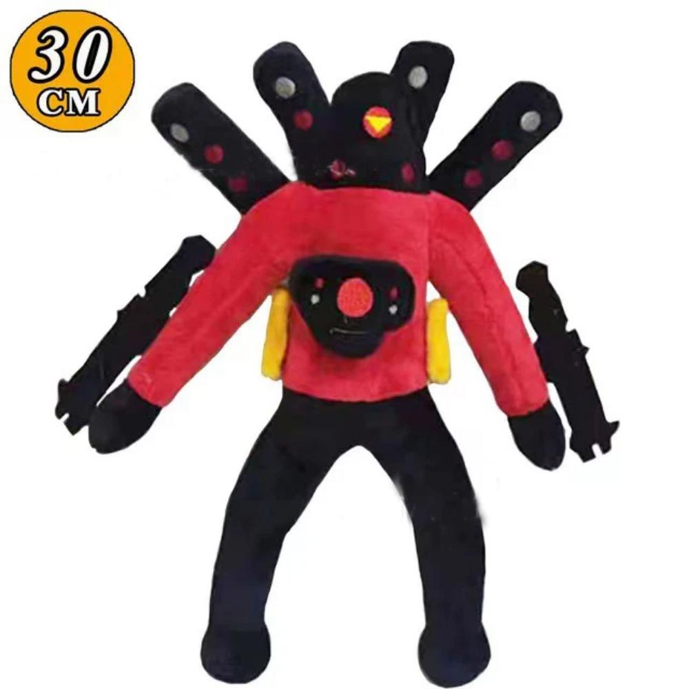New Skibidi Toilet Plush Toys Speakerman Speaker Drill Man Clock Man Upgrade Titan Zombie TV Man Computerman Cameraman Doll Toy