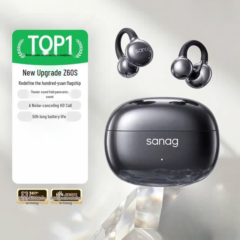 Sena Z60S Open-Ear Bone-Air Conduction Bluetooth Earphones