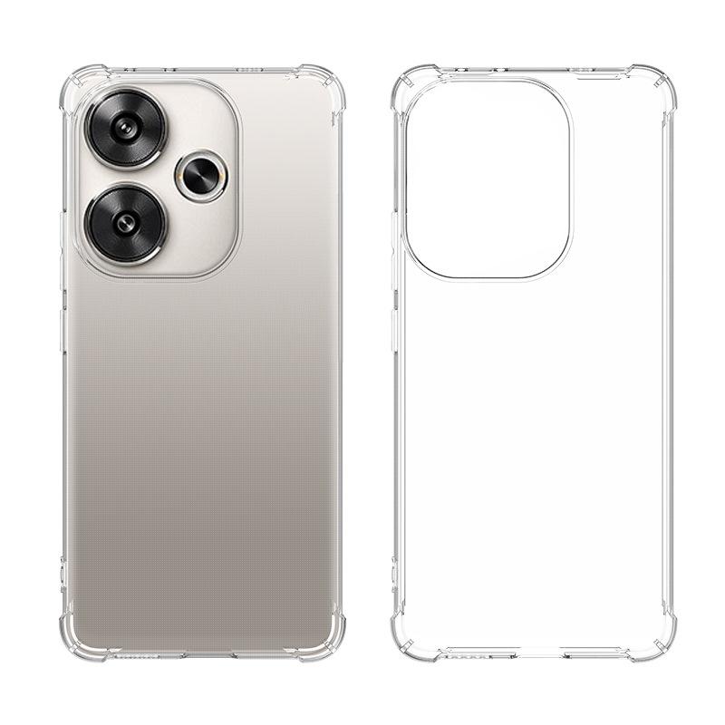Applicable to Redmi 13X 4G overseas version four-corner anti-drop mobile phone case Redmi A5 4G NFC transparent tpu soft case