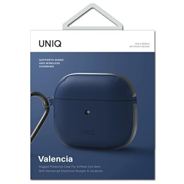 UNIQ Valencia AirPods 3 Case Blue/blue Antimicrobial