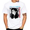 Summer Streetwear Japanese Cyberpunk Cyborg Girl TShirts Novelty Design Printed Casual Hip Hop TShirt Tops