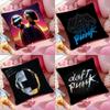 Band D-Daft P-Punk Cushion Cover Pattern Printed Pillowcase for Living Room Sofa Cushion Cover & Bedroom Decor