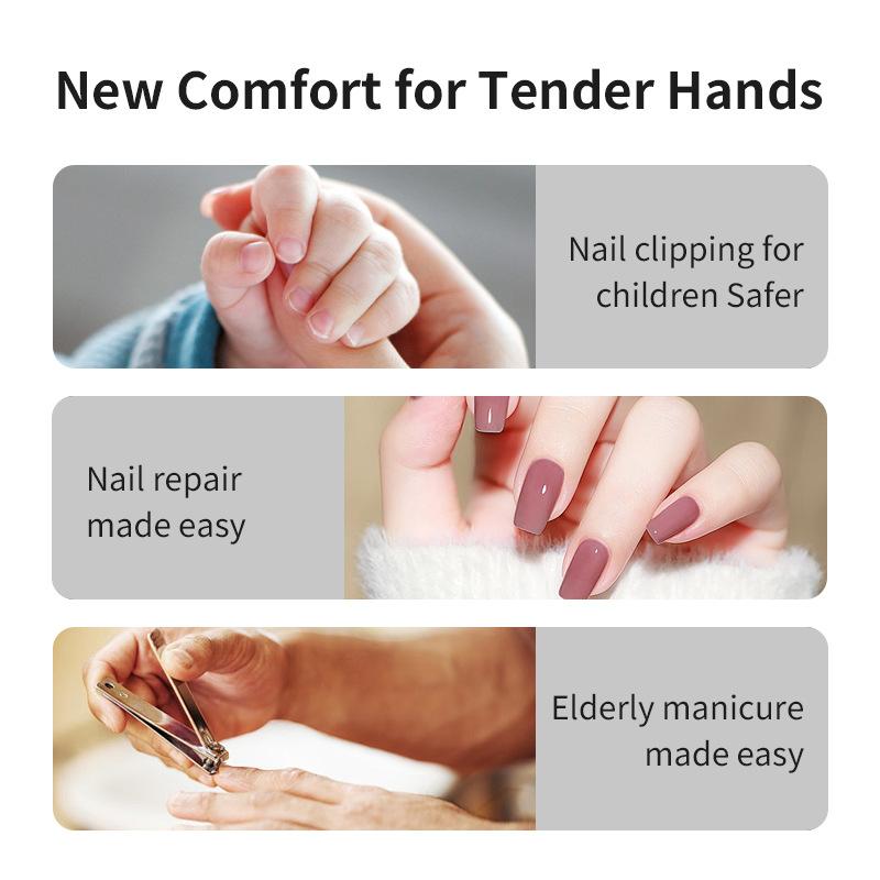 Cutting and Polishing 3-in-1 Automatic Multi-function Elderly and Children Anti-clip Meat Grinding Beauty Electric Nail Clipper Clipper Clipper