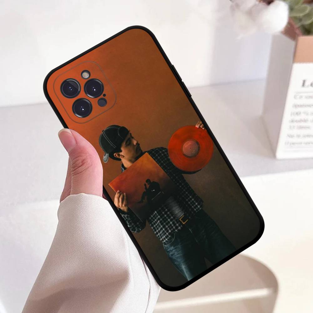 I-Ivan Cornejo Rapper Black Matte Phone Case For Iphone 17 Air 16 15 14 13 12 11 Pro Max Plus Back Cover TPU Soft Case