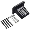 Plastic For 50A Flush Mount Connector Bracket for Caravan and Marine Use with Terminal Screws and 19mm Pitch Design