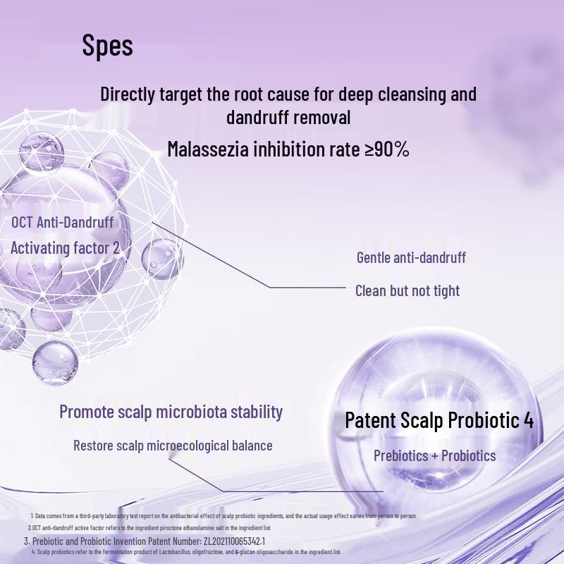 Spes Sea Salt Hyaluronic Acid Volumizing Anti-Dandruff Shampoo