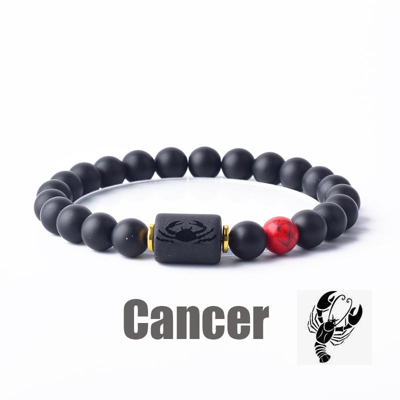 12 Zodiac Sign Armband Homme Constellation Bangles Mannen Kreeft Weegschaal Maagd Stier Armband Vrouwen Vriendschapscadeau Sieraden op Hand