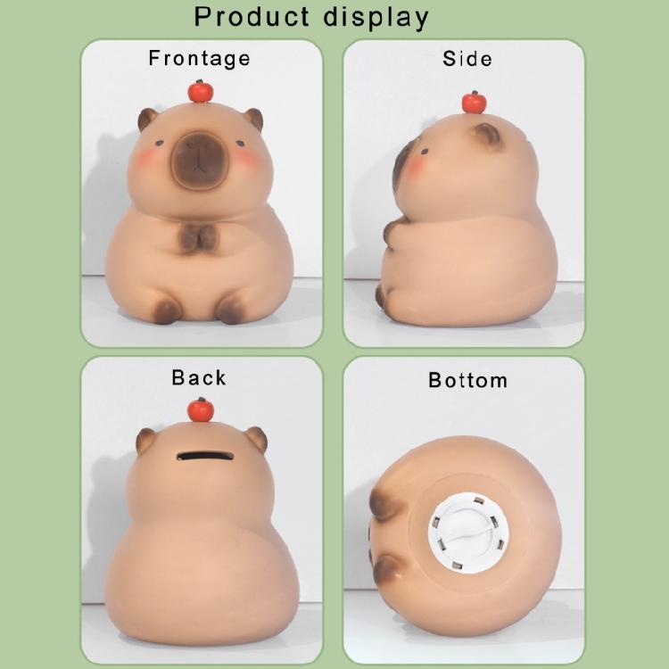 Capybaras Piggy Banks, Strong Plastic Money Jar for Kids, Great for Teaching the Value of Money, Birthday Gift Ready