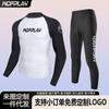 Mens UV Protection Rash Guard Set Long Sleeve Swimwear Snorkeling Surfing Diving Water Sports