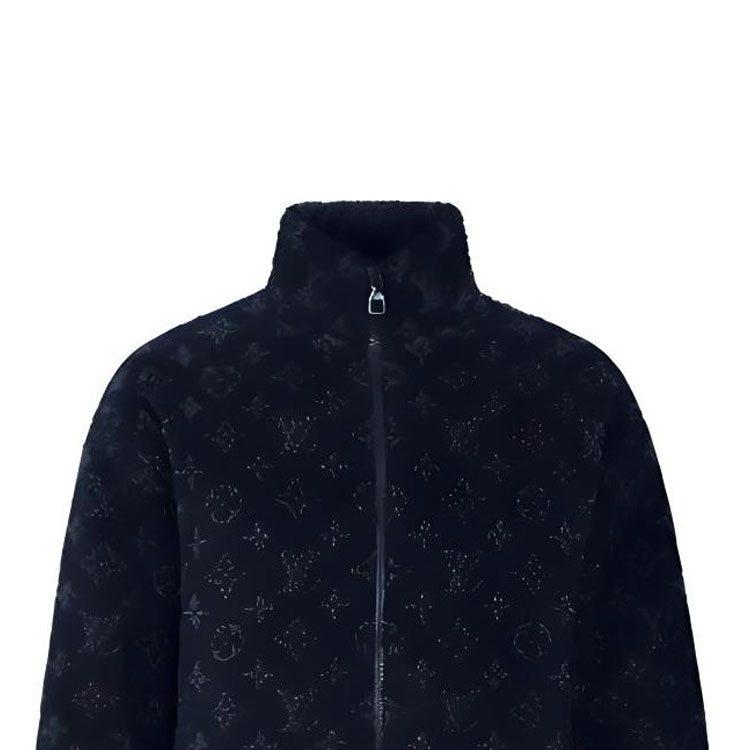 Louis Vuitton Bunda pánska tmavomodrá 1A8ECV