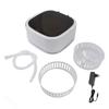 Foldable Washing Machine with Dryer Portable Folding Mini Washer for Underwear Socks Apartment Dorm