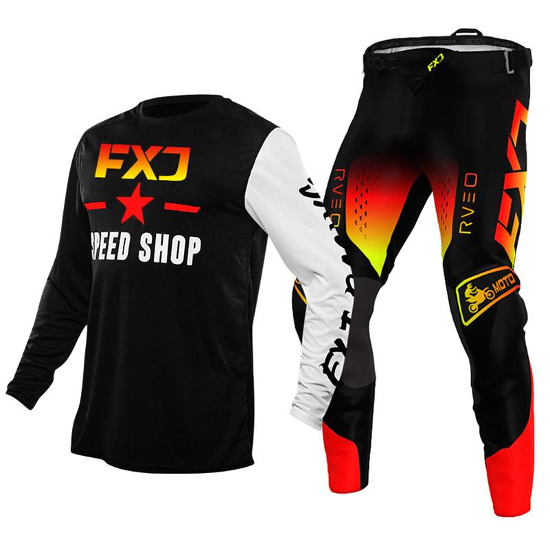 Motocross Gear Set for Kids 4 5 6 7 8 9 10 11 12 13 Years Youth Child Motorcycle Boy Girl Jersey Pant Kits Racing Suit Off-road Enduro MX MTB