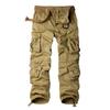 Men's Loose Fit Multi-Pocket Cargo Pants - Wear-Resistant, Plus Size, Straight Leg, Casual Outdoor Sports Pants