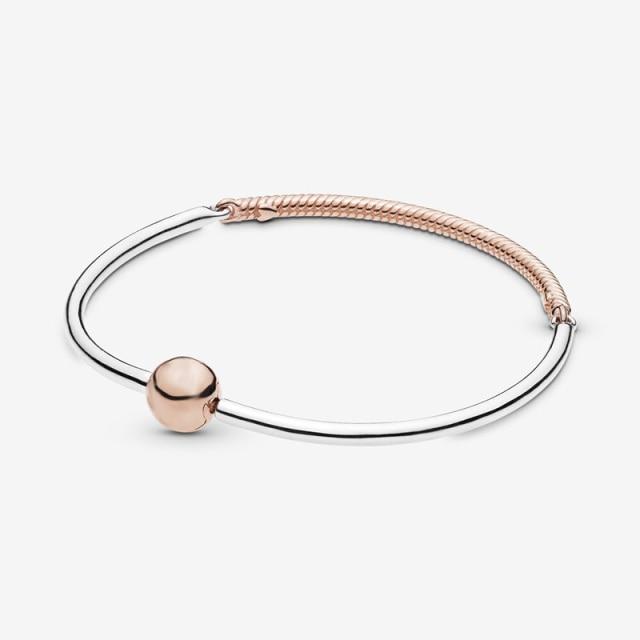 Classic Brilliant Heart and Snake Bracelet  Women  Bracelet DIY Jewelry  Holiday Gift Jewelry