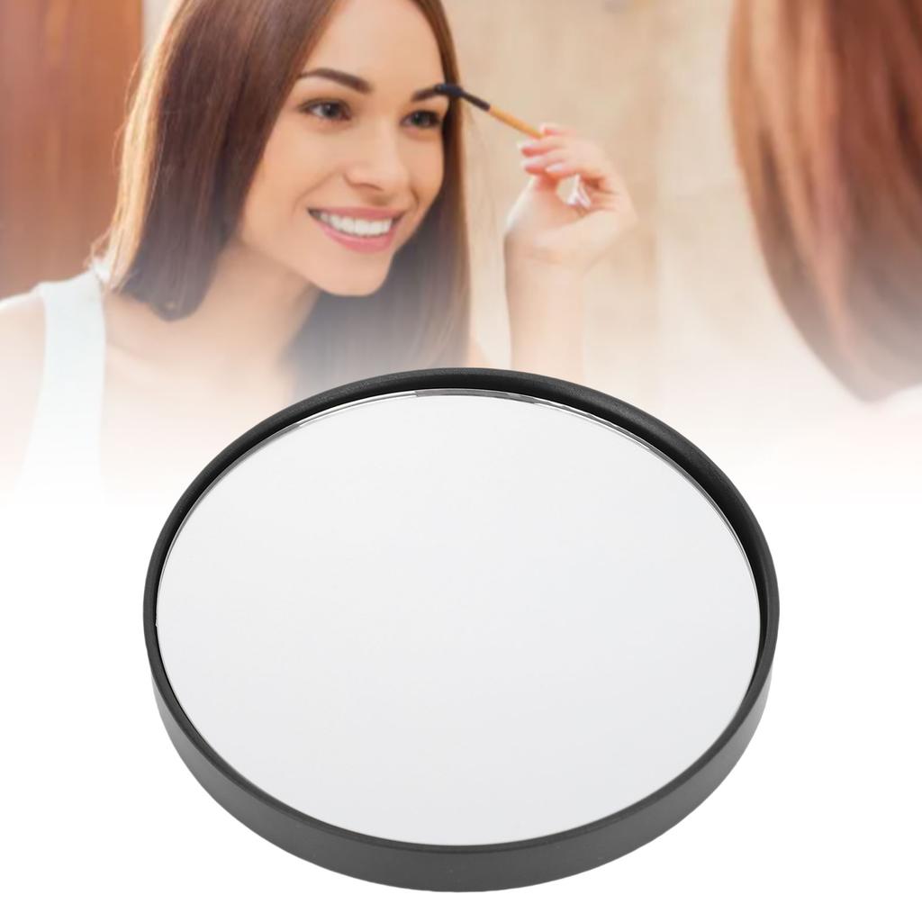 20X Magnifying Mirror High Magnification Round Travel Magnified Makeup Mirror with 2 Suction Cups 3.5 Inch