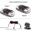 1080P Car Dash Cam 3 Cameras Front Cabin and Rear Driving Recorder 3 Channel DVR Cam with Loop Recording G-Sensor Black Box Car Accessories