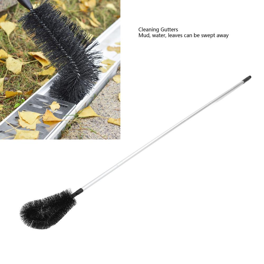 High Efficiency Gutter Cleaning Tool Adjustable Rain Gutter Cleaner Remove Leaves