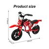 Kids Electric Dirt Bike C6,12'' 300W Brushless Motor,3-Speed LCD,16km/h,LED Controller,Moto Sound,12km Range,Electric Motorcycle for Childer