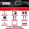 Carbon Fiber Air Outlet Steeling Wheel Interior Trim Sticker Decoration Car Accessories For Volkswagen Golf 6 GTI Car
