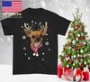 Chihuahua Christmas Lovely Dog Christmas Black Tshirt Unisex S To 5Xl KK2195 Unisex T-Shirt