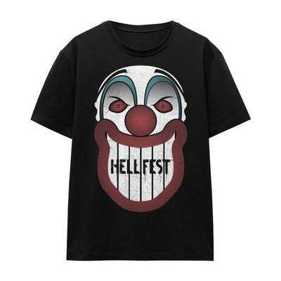 Hell Fest Unisex Erwachsenen Fassaden-T-Shirt