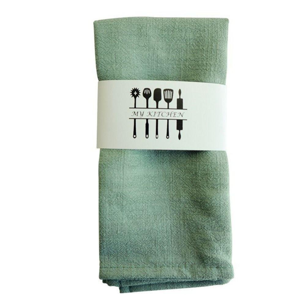 Table Decoration Dinner Cloth Reusable Placemat Multipurpose Cotton Linen Napkin  Banquet