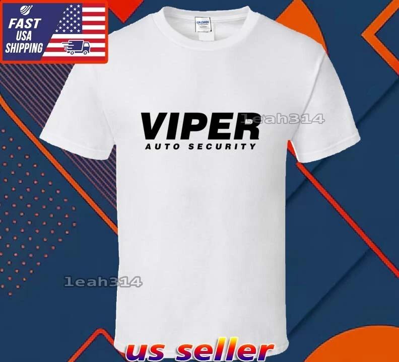 New Shirt Viper Auto Security Logo T-Shirt Funny American Usa Unisex Size S-5XL