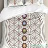 Flower Of Life Duvet Cover Sacred Geometry Themed Bedding Set Various Shapes Chakra Zen Comforter Cover Dreamcatcher Pillowcases