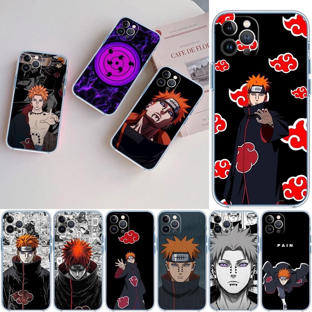 LO80 Pain Akatsuki NARUTO Case for Motorola G10 G20 G30 G31 G32 G34 G35 G41 G42 G50 G51 G52 G55 G60 G60S G62 G71 G72 G75