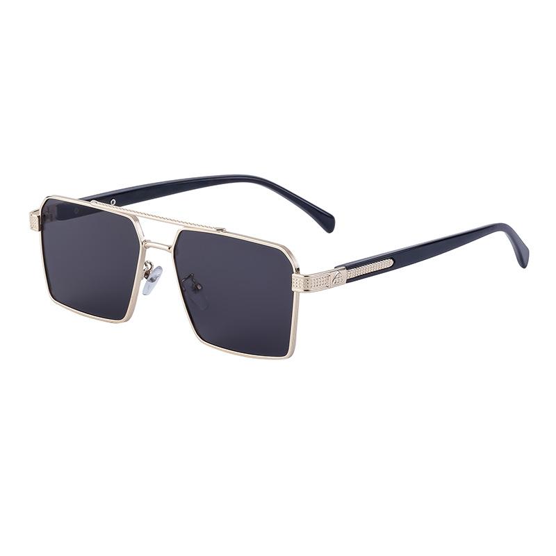 Retro Metal Double Beam Men'S Sunglasses Driving Box Sunglasses Men'S Glasses
